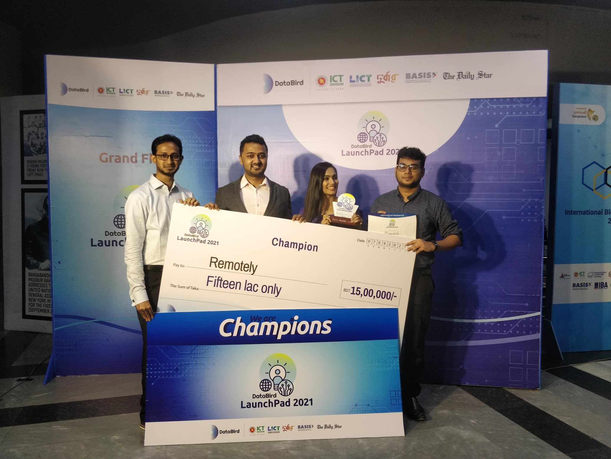 Champion of DataBird LaunchPad
